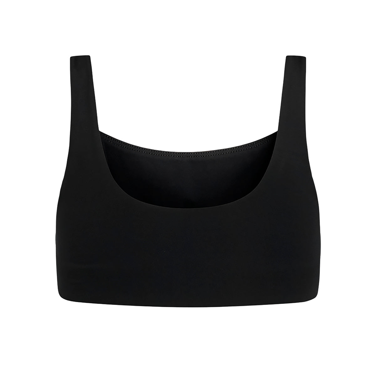 Girlfriend Collective Tommy Square Neck - Black - 1016-BLACK