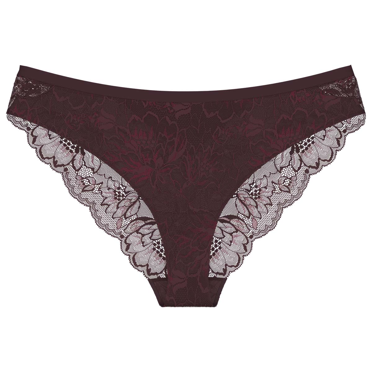 Triumph Amourette Charm brazilian trusse, rød - 10214456 - 00EG - Burgundy