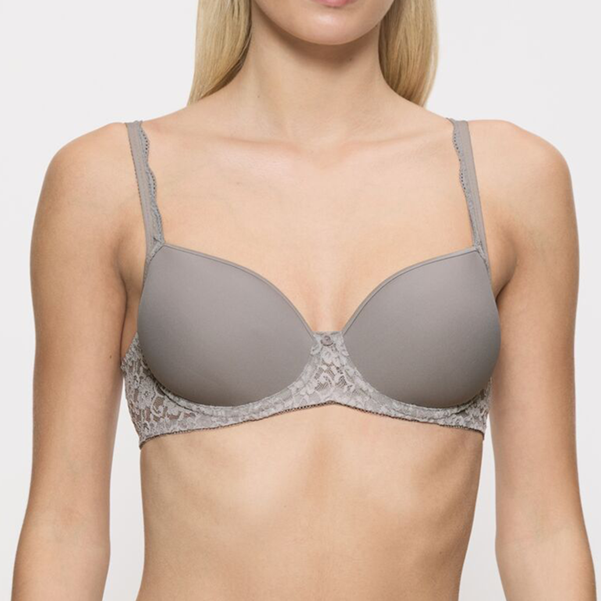 Triumph Amourette WP BH med bøjle, grå - 10214770 - 7816 - Silent Grey