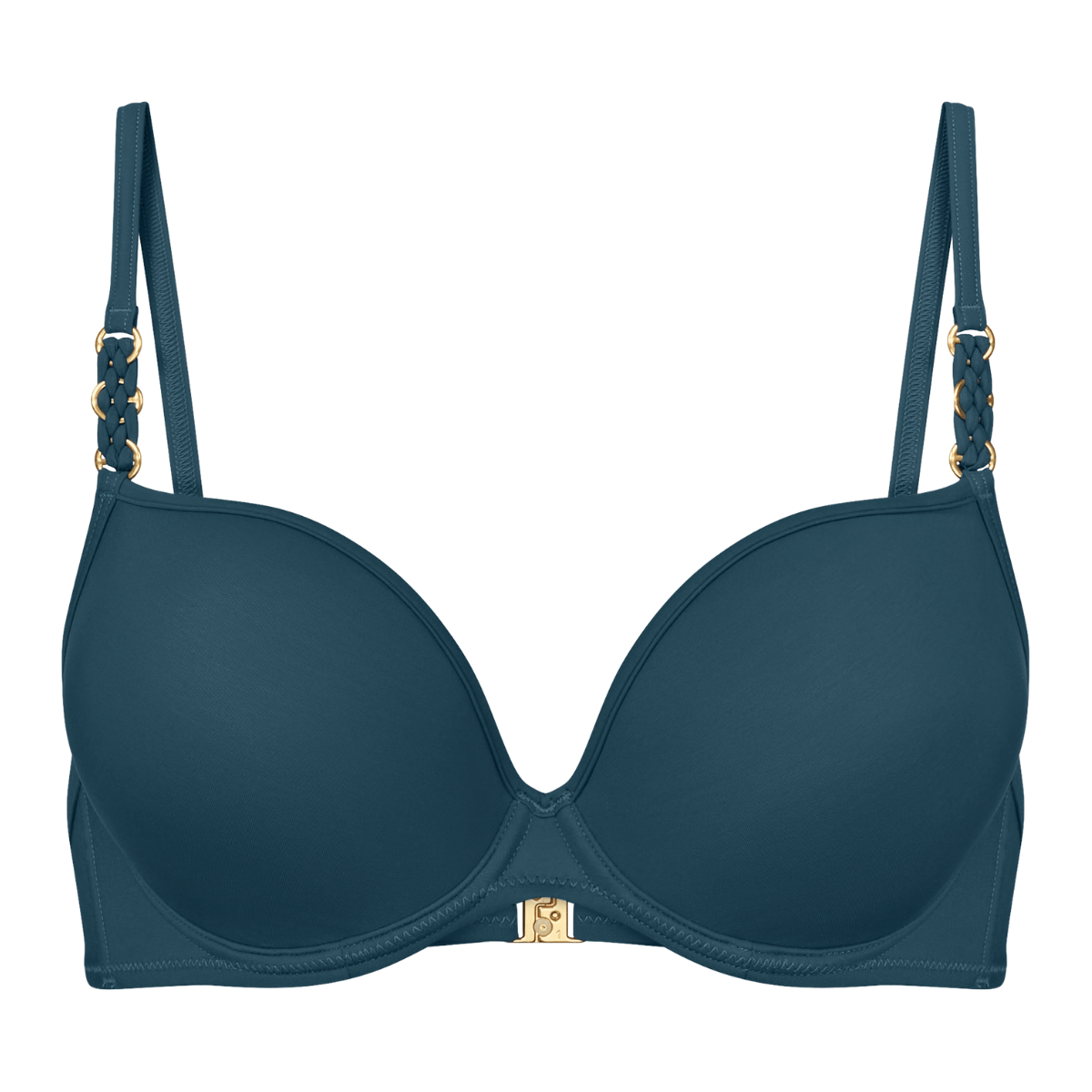 Triumph Summer Twist WHU bikini top med bøjle, blå - 10222676 - 00EN - Secret Lagoon