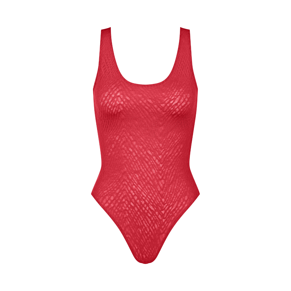Sloggi Zero Feel Bliss Festive bodystocking, rød - 10224734 - 00FZ - Shanghai Red