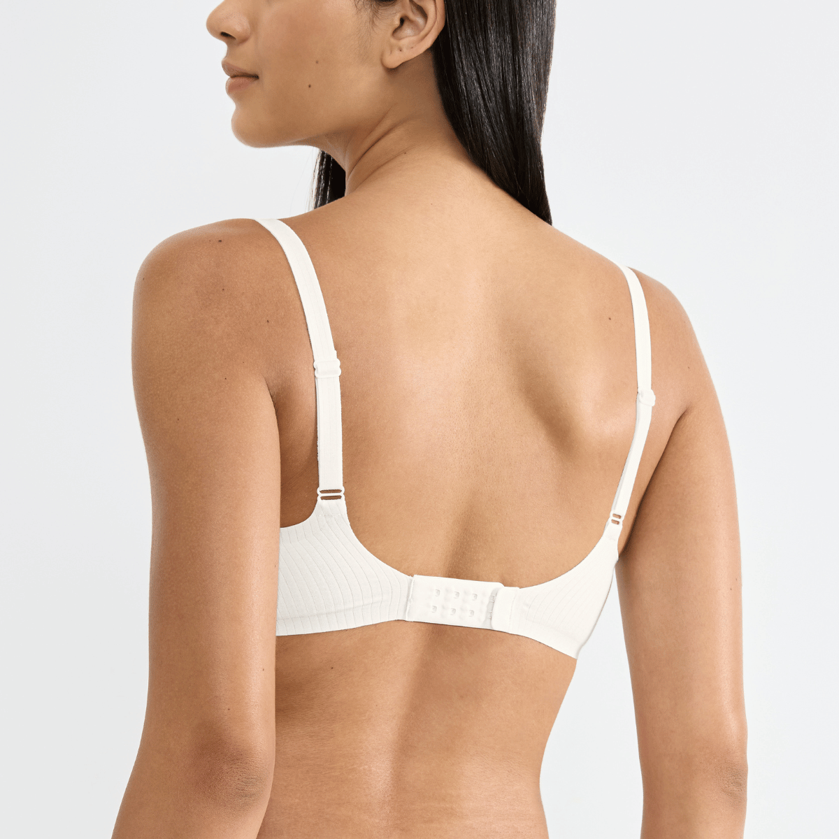 Sloggi Zero Feel Pure BH top, hvid - 10226703 - 00GZ - Silk White