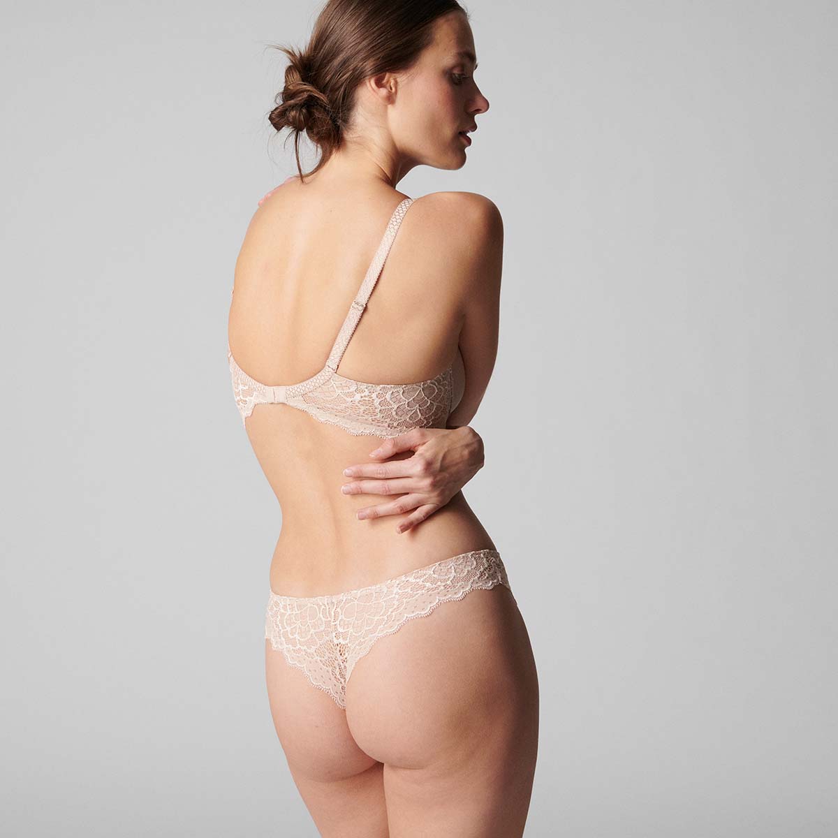 Simone Pérèle Caresse plunge BH, beige - 12A316 - 739 - Peau Rosée