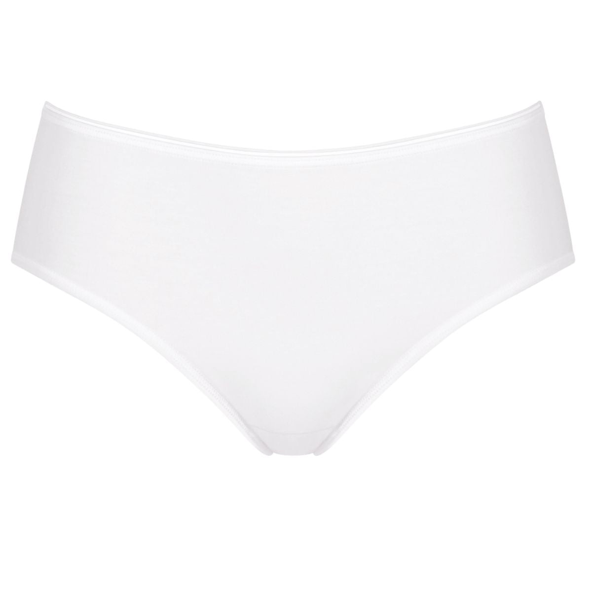 Sloggi Feel Sensational midi trusse, hvid - 10143005 - 0003 - White