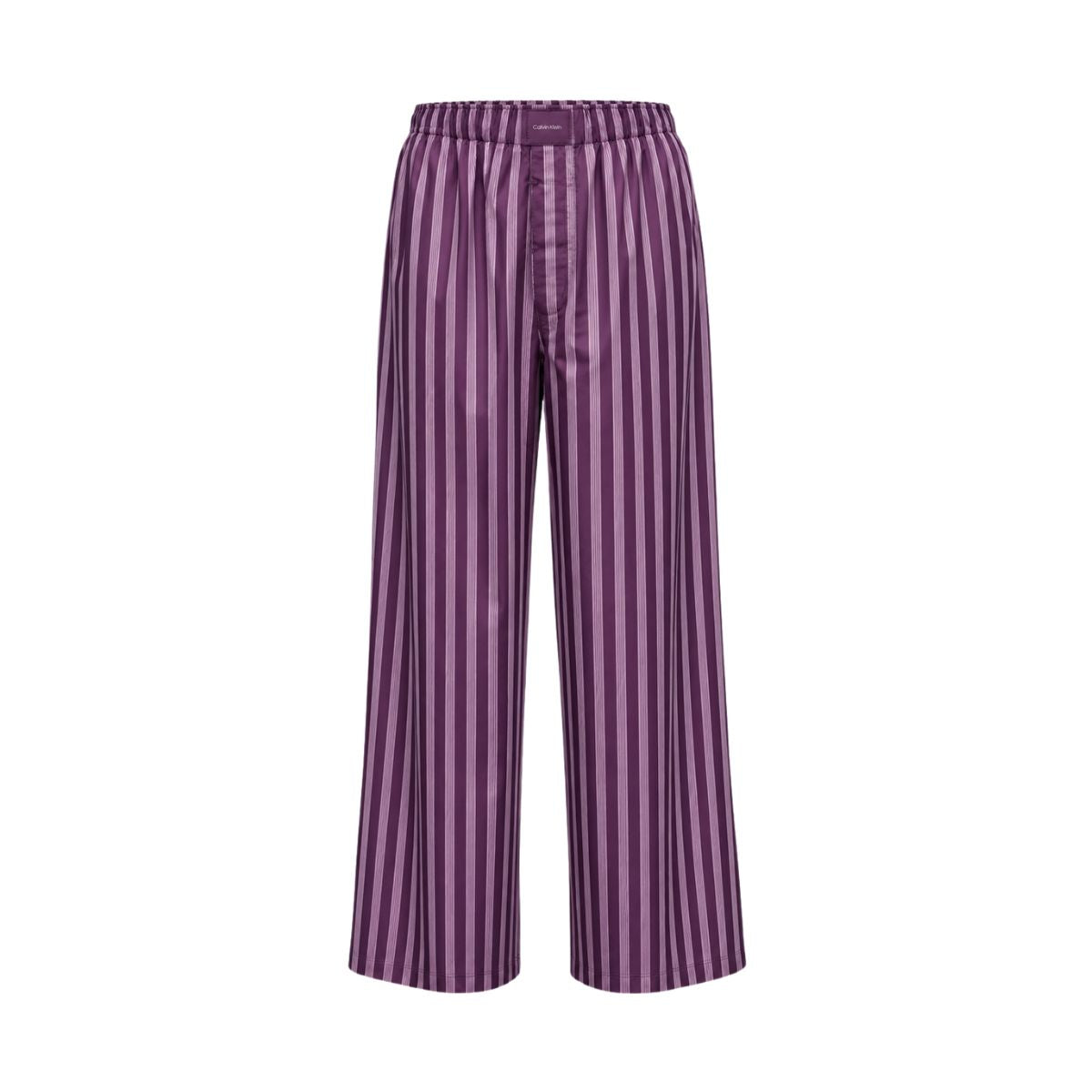 Calvin Klein natbukser, lilla - LV00QS7597 - 4I7 - Bespoke Stripe+Dark Purple