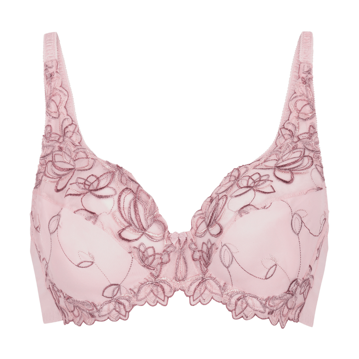 Hunkemöller Diva BH med bøjle, lyserød - 204973 - PALE LILAC - Pale Lilac