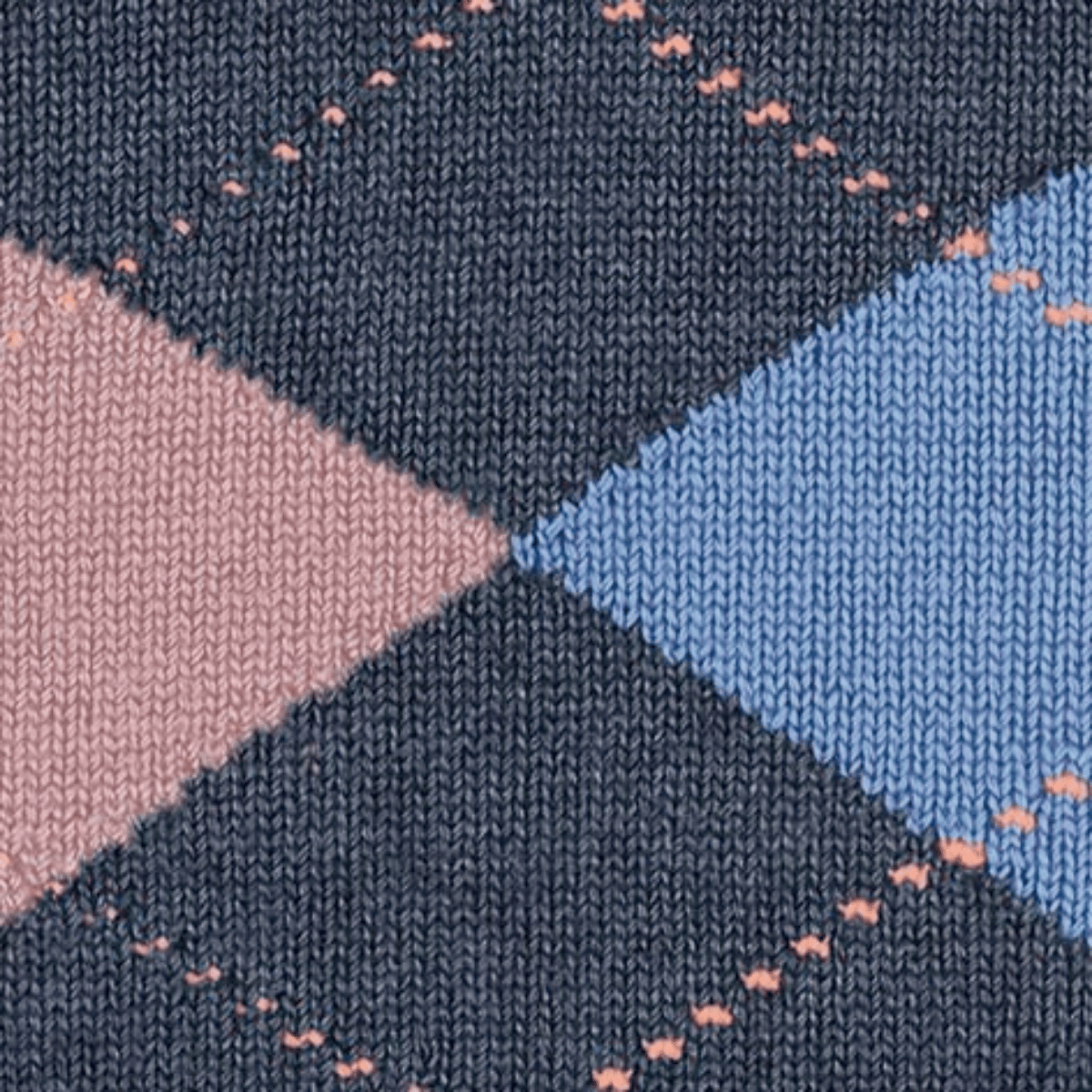 Burlington Marylebone ankelstrømper, blå - 22073 - 6688 - Dark Blue Mel.