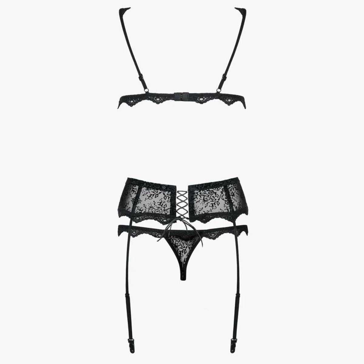 Obsessive Blonde Set - Black - 22132731111-31