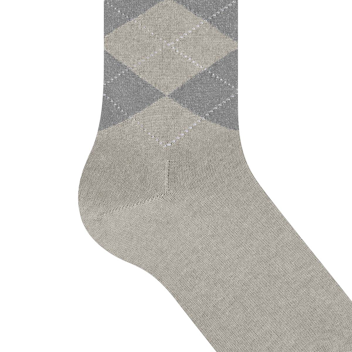 Burlington Marylebone Glitter ankelstrømper, grå - 22182 - 3771 - Light Grey