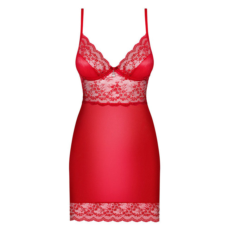 Obsessive Lovica Chemise & - Red - 27170773111-1111
