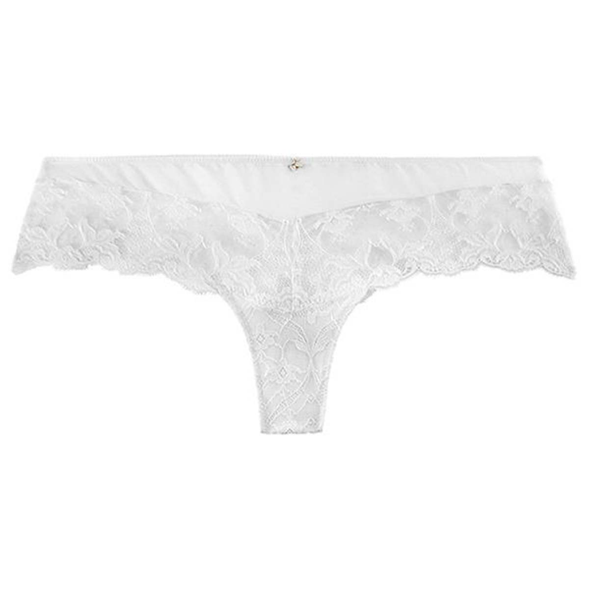 Aubade Kiss Of Love Cheeky hipster trusse, hvid - 2C70 - OPAL - Opale