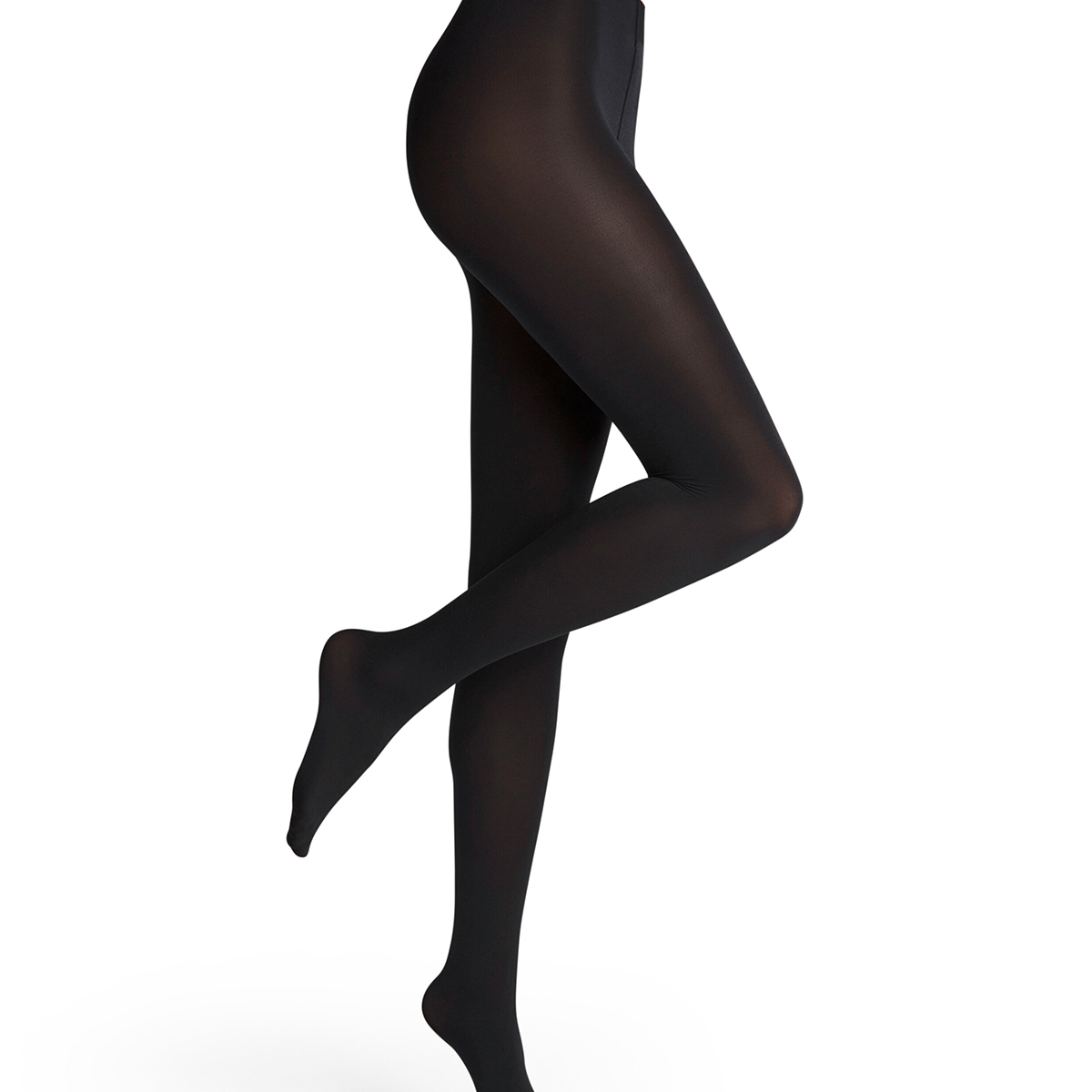 Falke Seidenglatt 80 Den strømpebukser, sort - 40480 - 3009 - Black