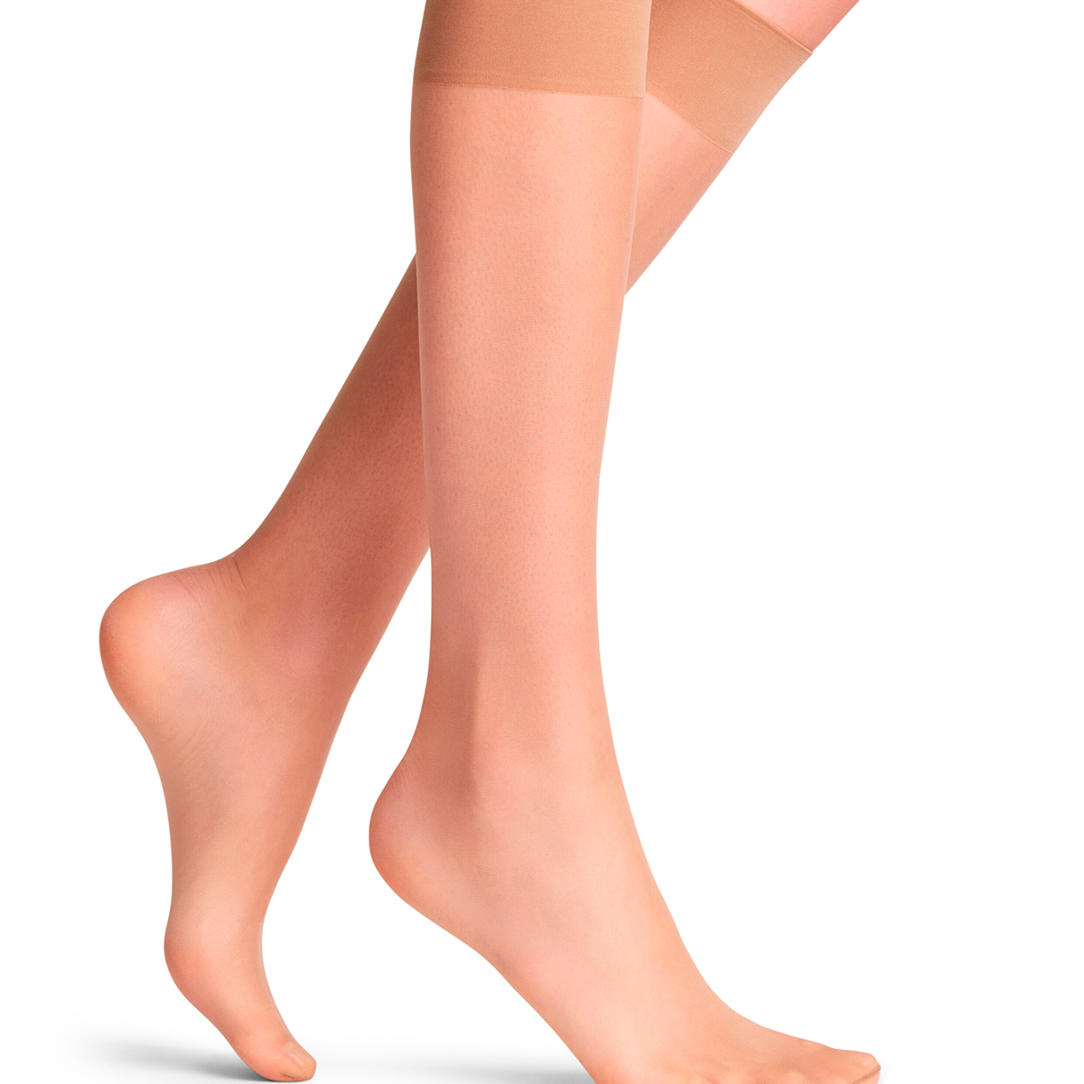 Falke Seidenglatt 15 Den Knee-High - Powder - 41790-4169