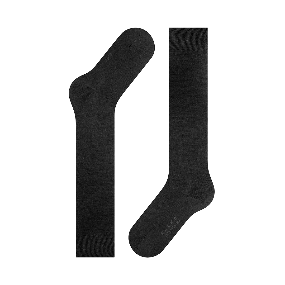 Falke Softmerino Knee-high - Black - 47438-3009
