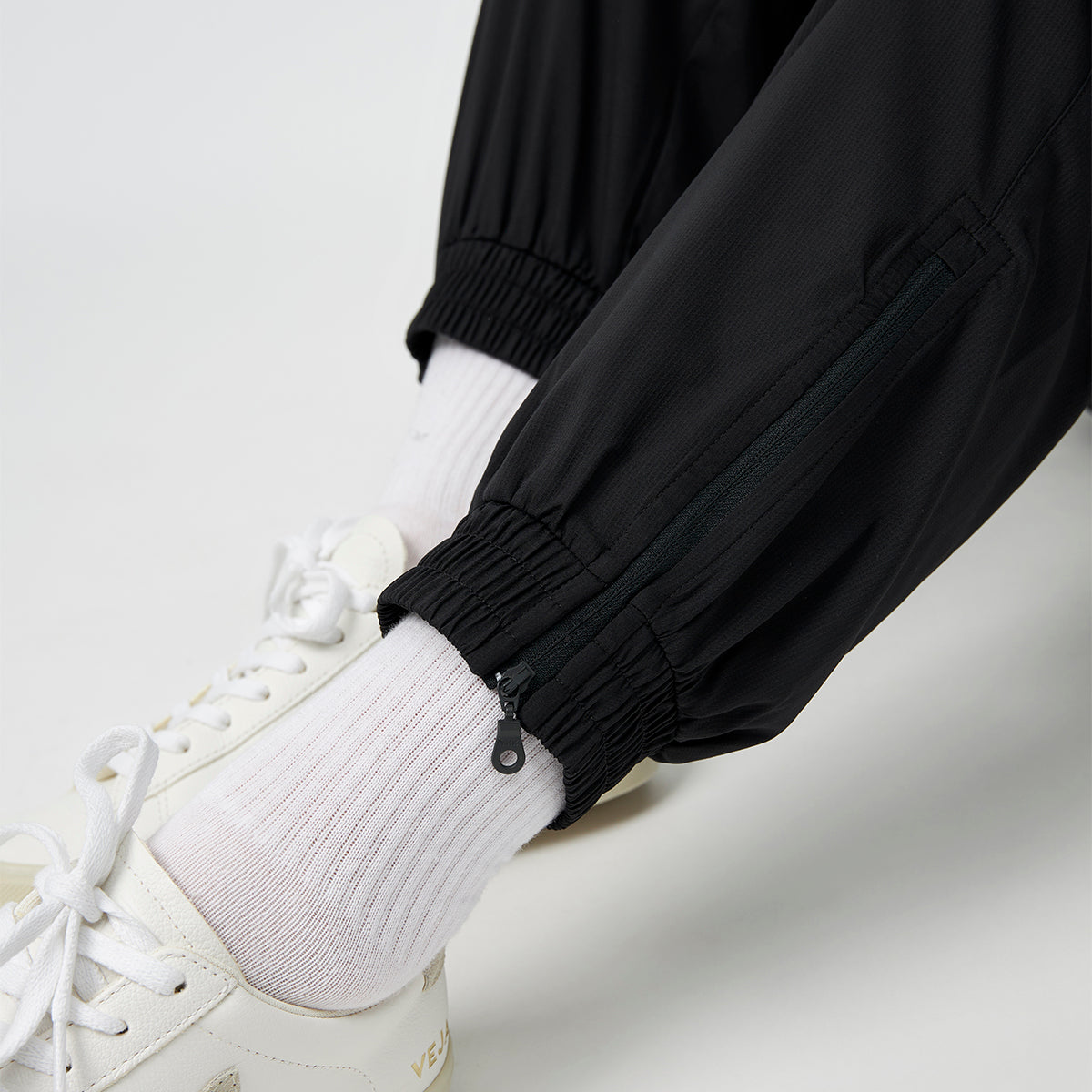 Girlfriend Collective Summit trackpants, sort - 6011 - BLACK - Black