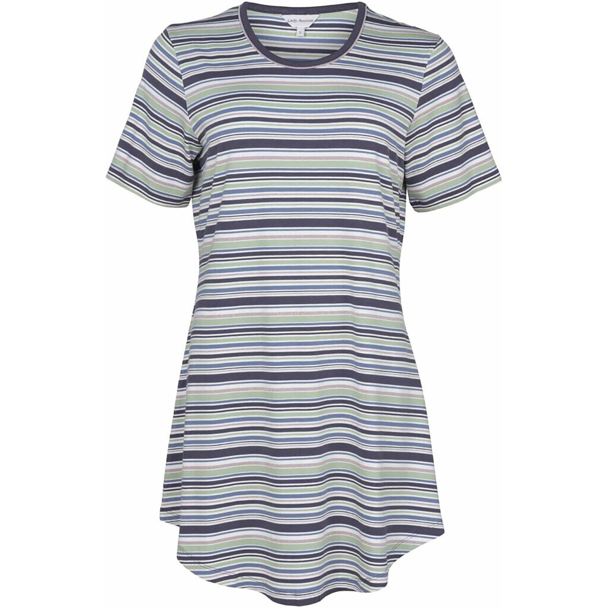 Lady Avenue Bamboo - Graphite Stripe - 75-1280-1035