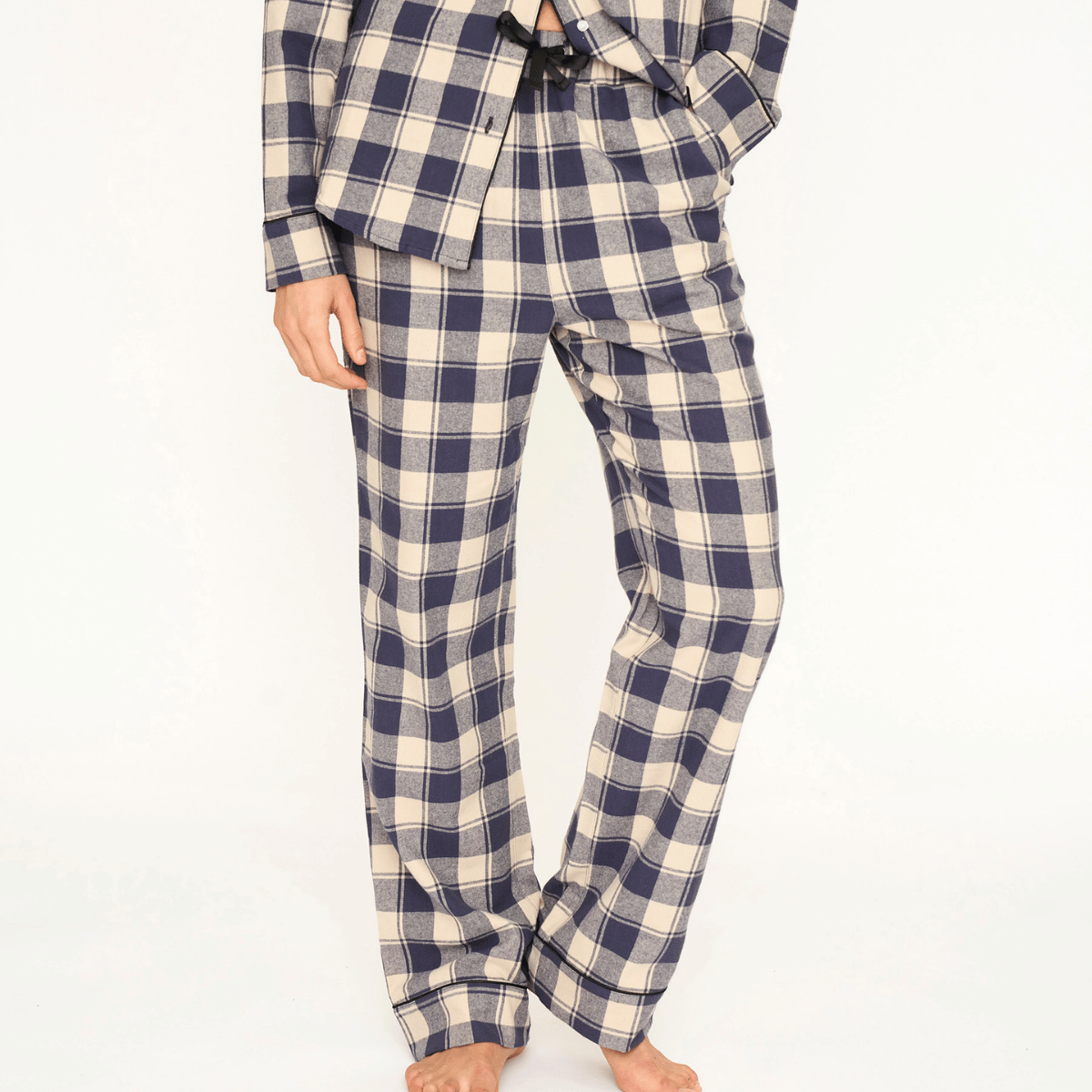 JBS of Denmark Flannel natbukser, multi - 8-1123-21 - 882 - Blue