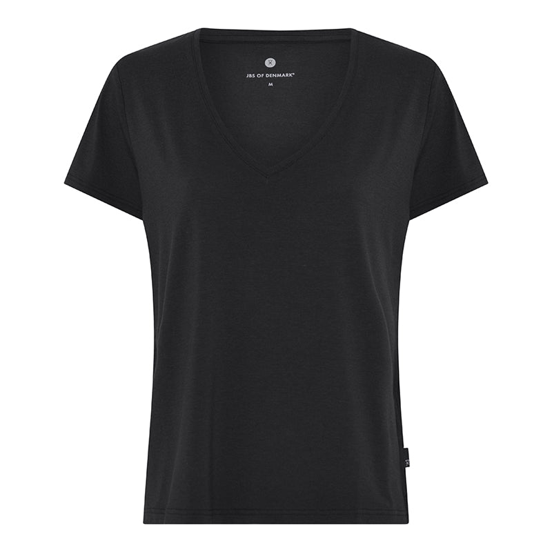 JBS of Denmark Bamboo Blend V-Tee - Black - 11230-20-9