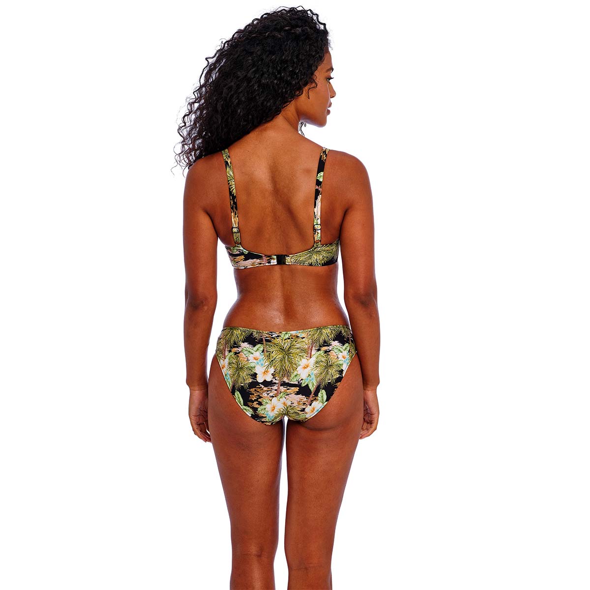 Freya Bahama Shores bikini top med bøjle, multi - AS205802 - BLK - Black