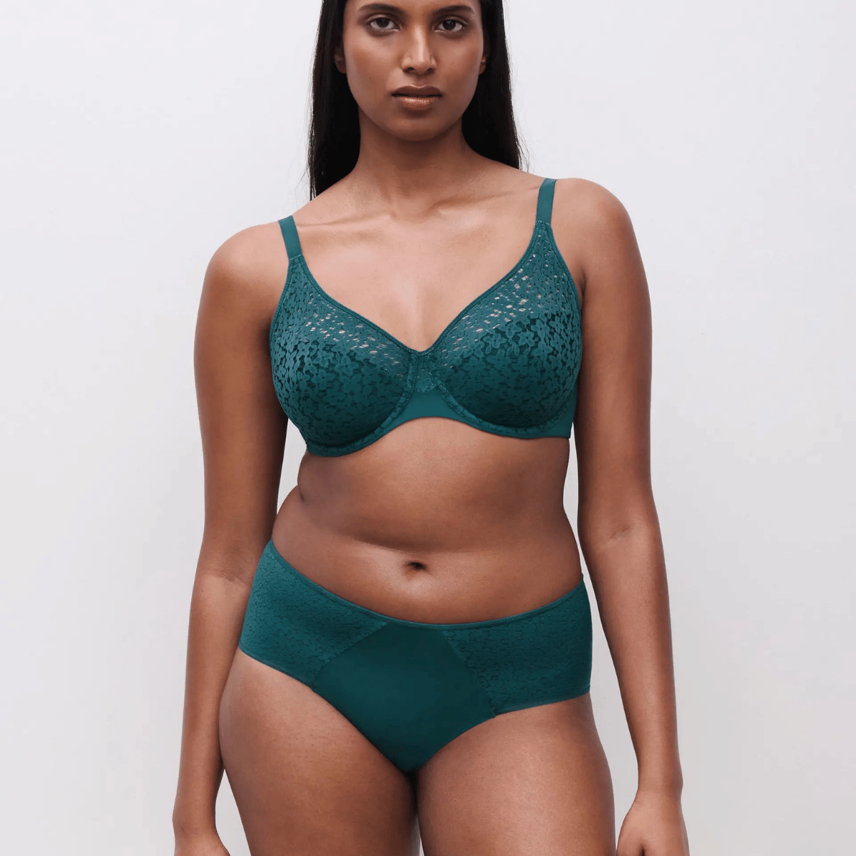 Chantelle EasyFeel Norah hipster trusse, grøn - C13F40 - 0BK - Oriental Green