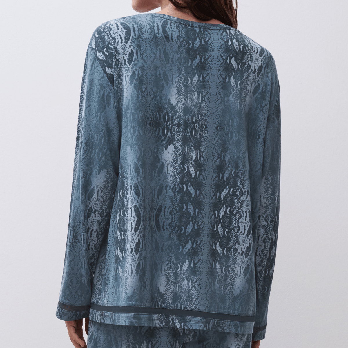 Chantelle Joe nattrøje, blå - C15UJ0 - A64 - Jeans Snake