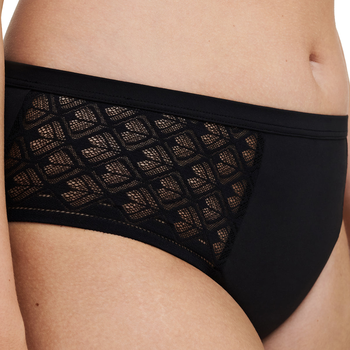 Chantelle EasyFeel Ace maxi trusse, sort - C911C5 - 011 - Black
