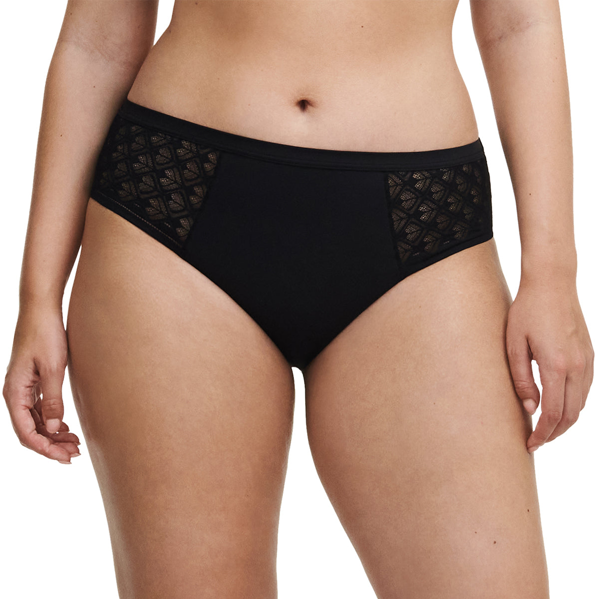 Chantelle EasyFeel Ace maxi trusse, sort - C911C5 - 011 - Black