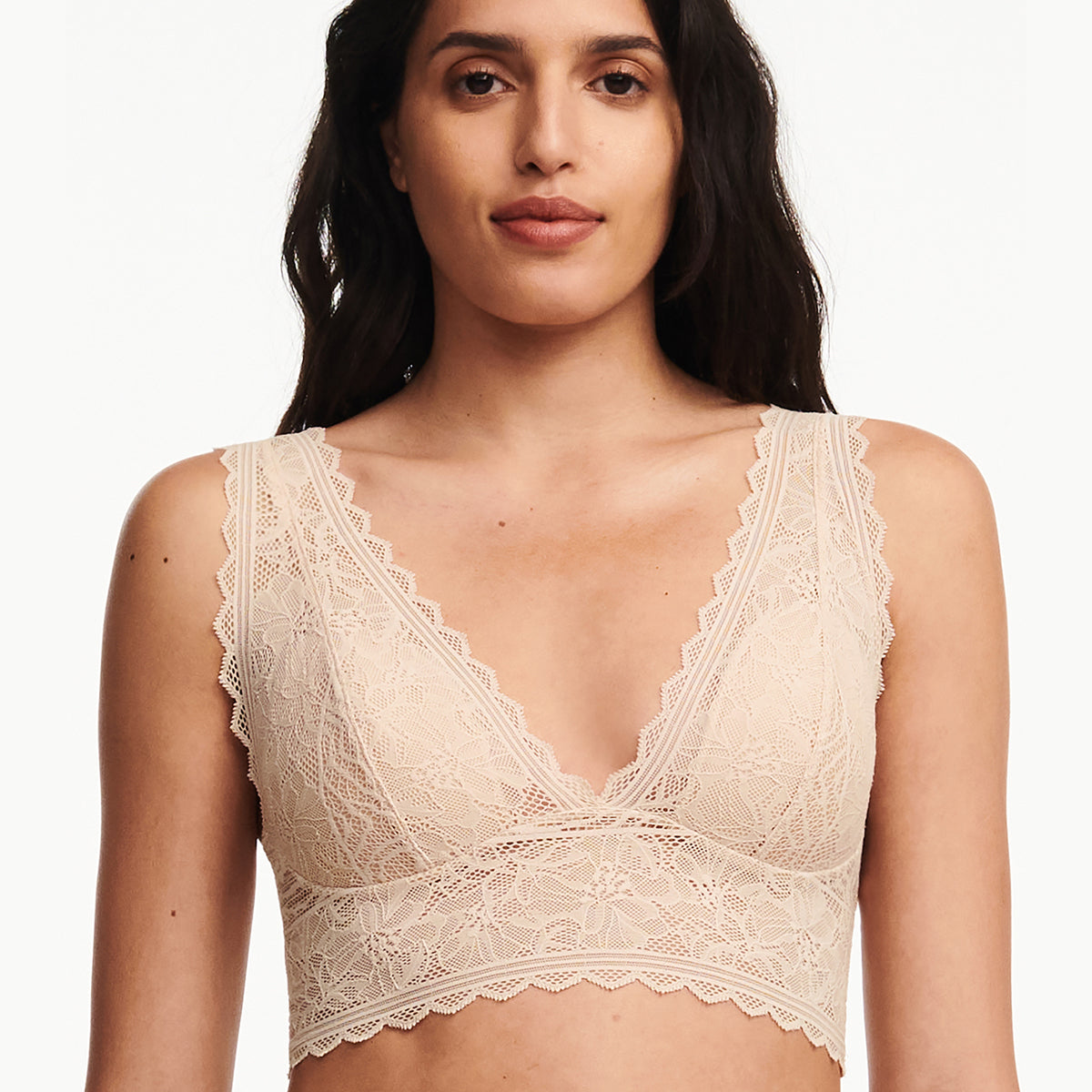 Chantelle EasyFeel Floral Touch - Golden Beige - C94270-01N