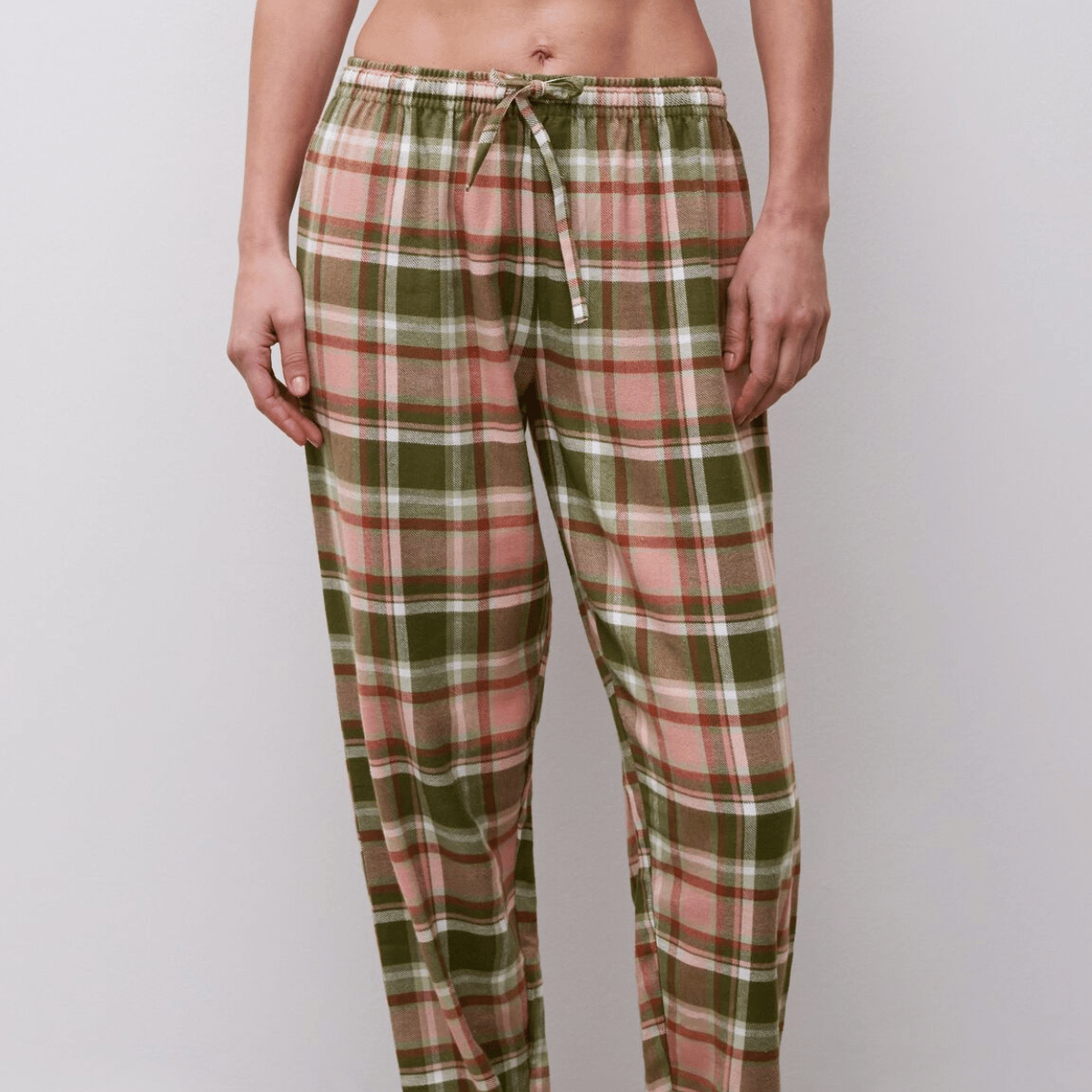 Femilet Heat natbukser, multi - FN3880 - C29 - Green Blush Checks