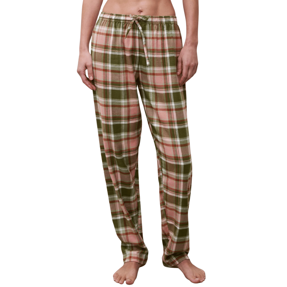 Femilet Heat natbukser, multi - FN3880 - C29 - Green Blush Checks