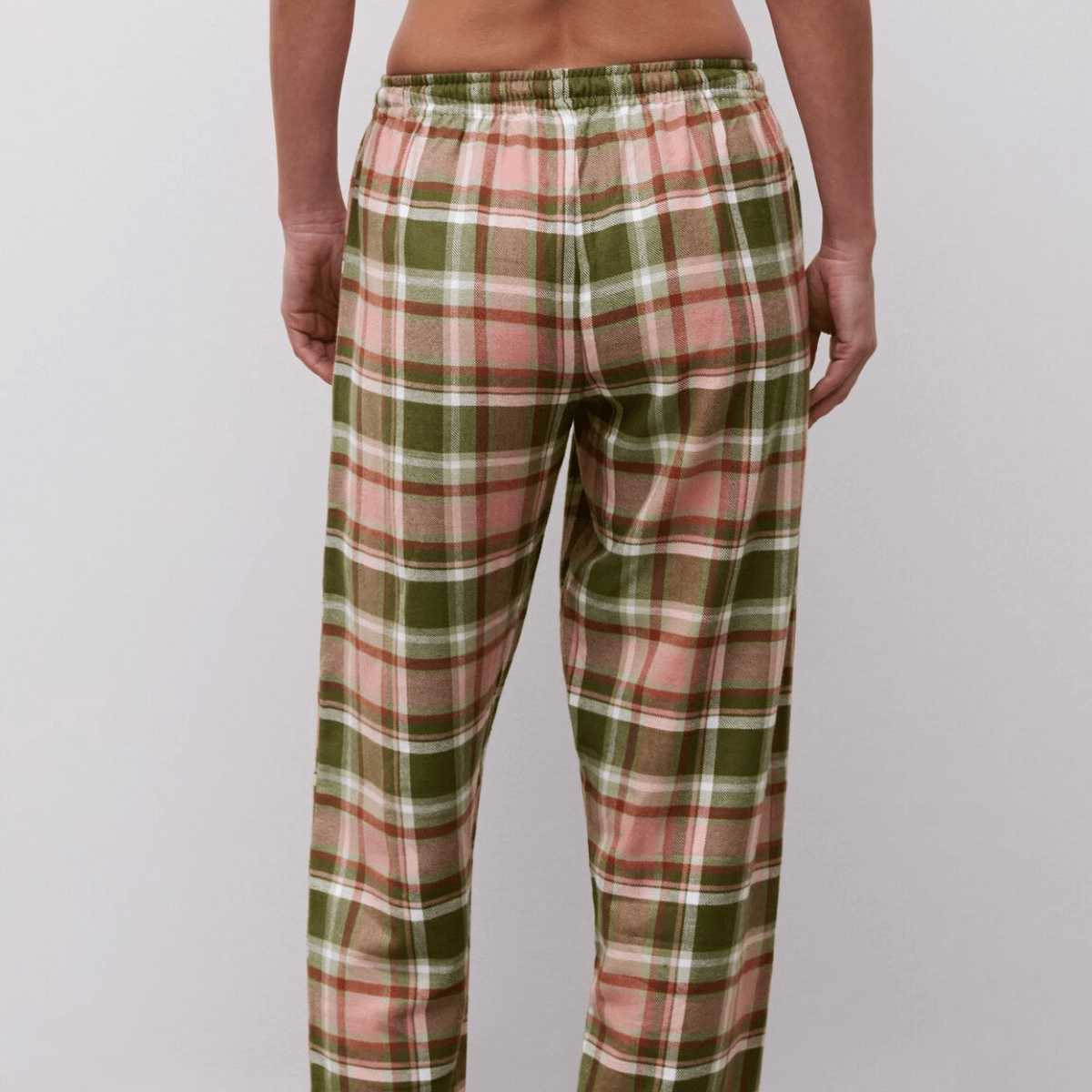 Femilet Heat natbukser, multi - FN3880 - C29 - Green Blush Checks