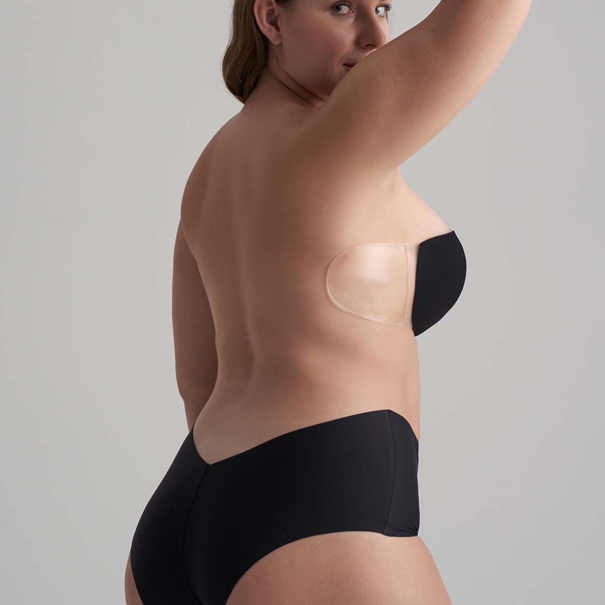 Bye Bra Glam selvsiddende BH, sort - GLMBRA - Black - Black