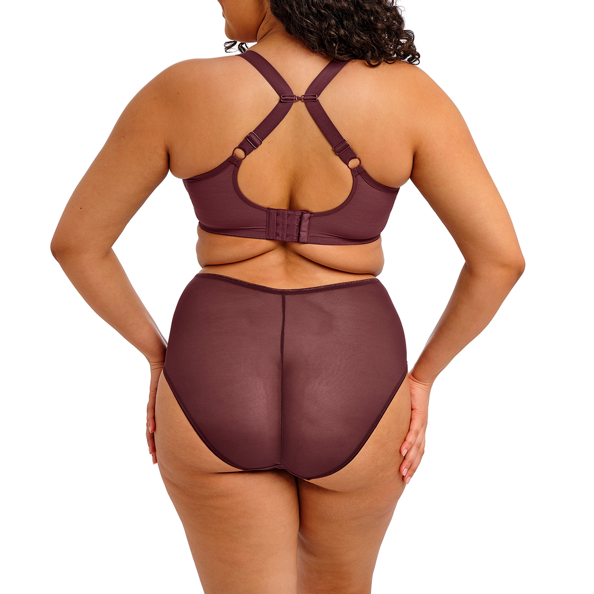 Elomi Matilda plunge BH, rød - EL8900 - SUM - Sugarplum