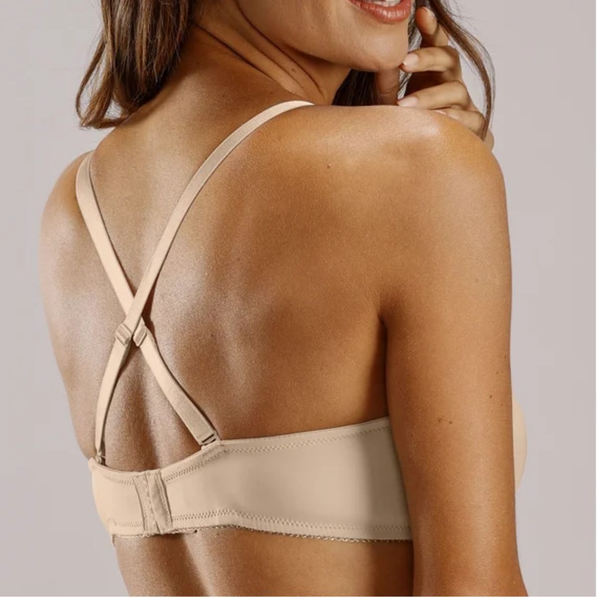 Lascana Nuance Perfect Basics BH med bøjle, beige - SO-162-SB - toffee - Toffee