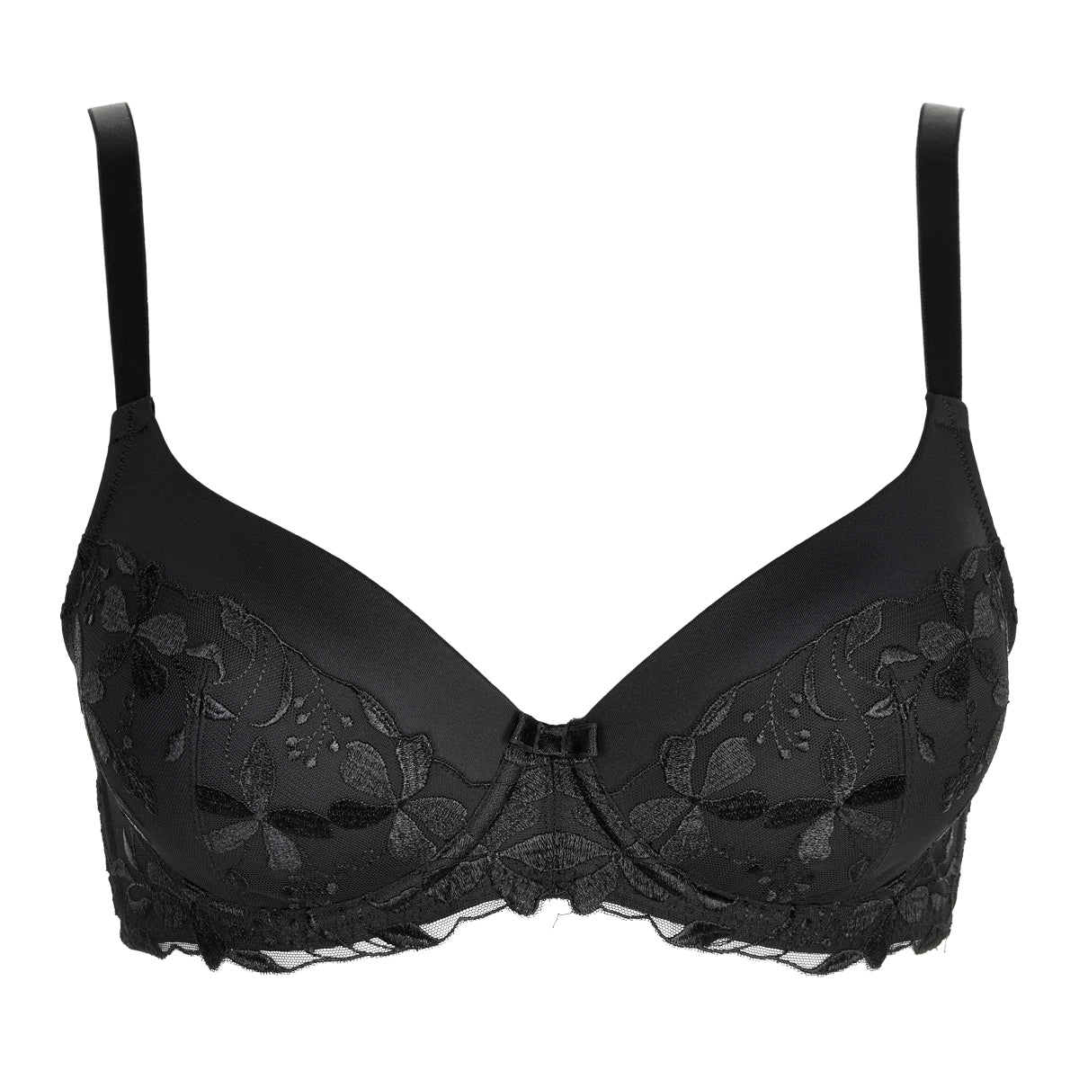 Triumph Sexy Angel WHU BH med bøjle, sort - 10192592 - 0004 - Black