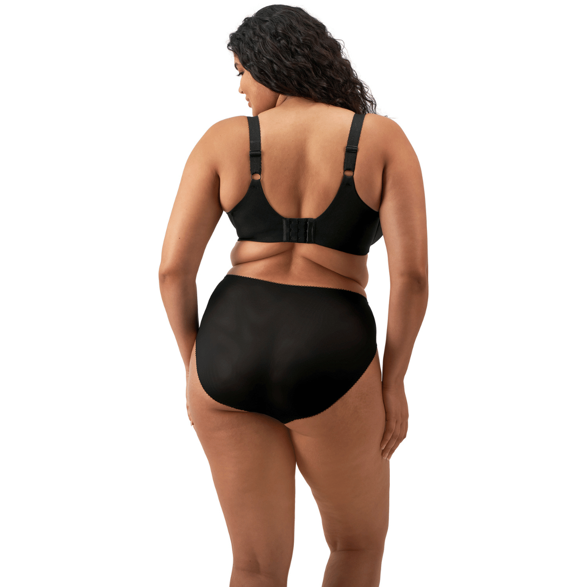 Elomi Zarla BH med bøjle, sort - EL302505 - BLK - Black