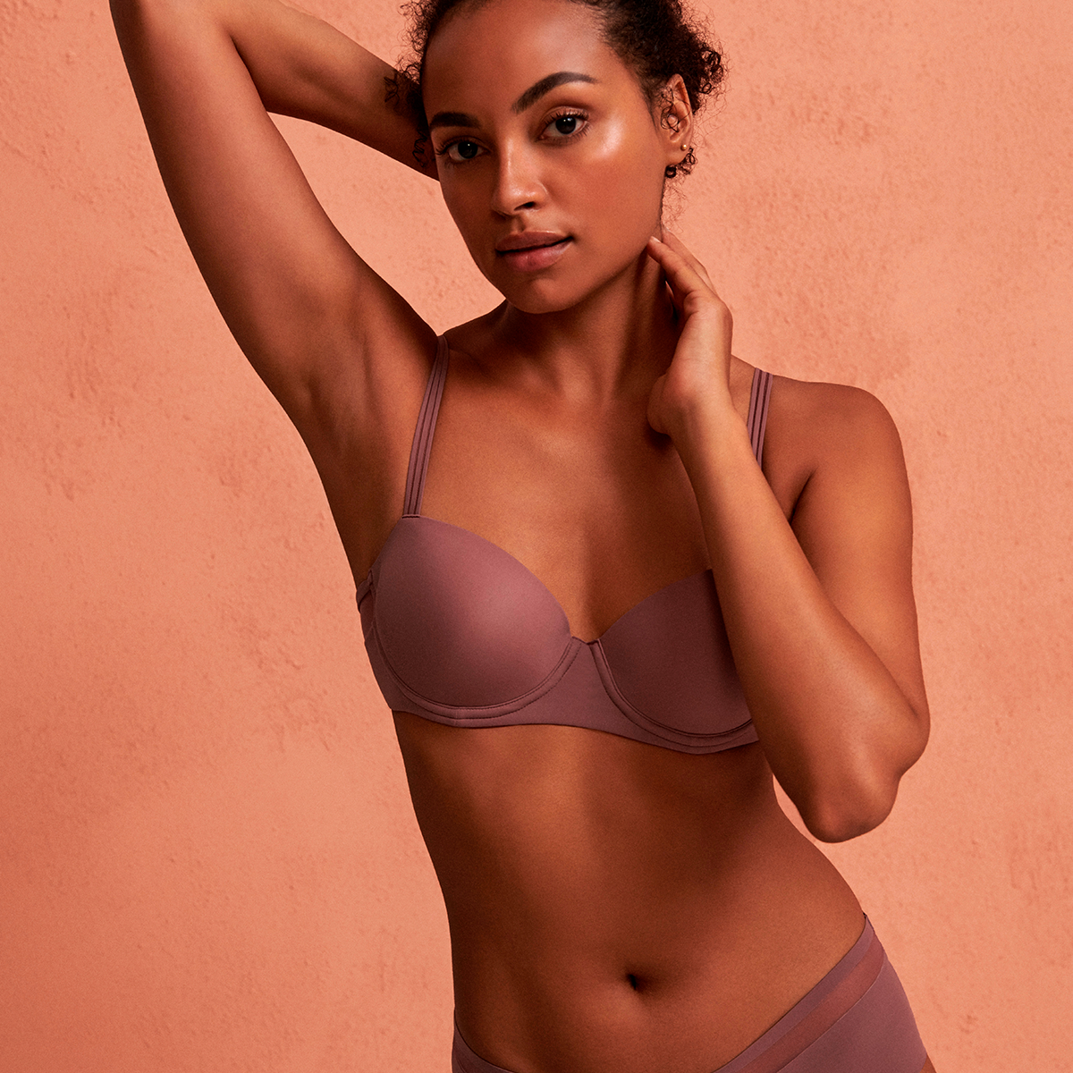 Marie Jo Louie - Satin Taupe - 0122096-SAT