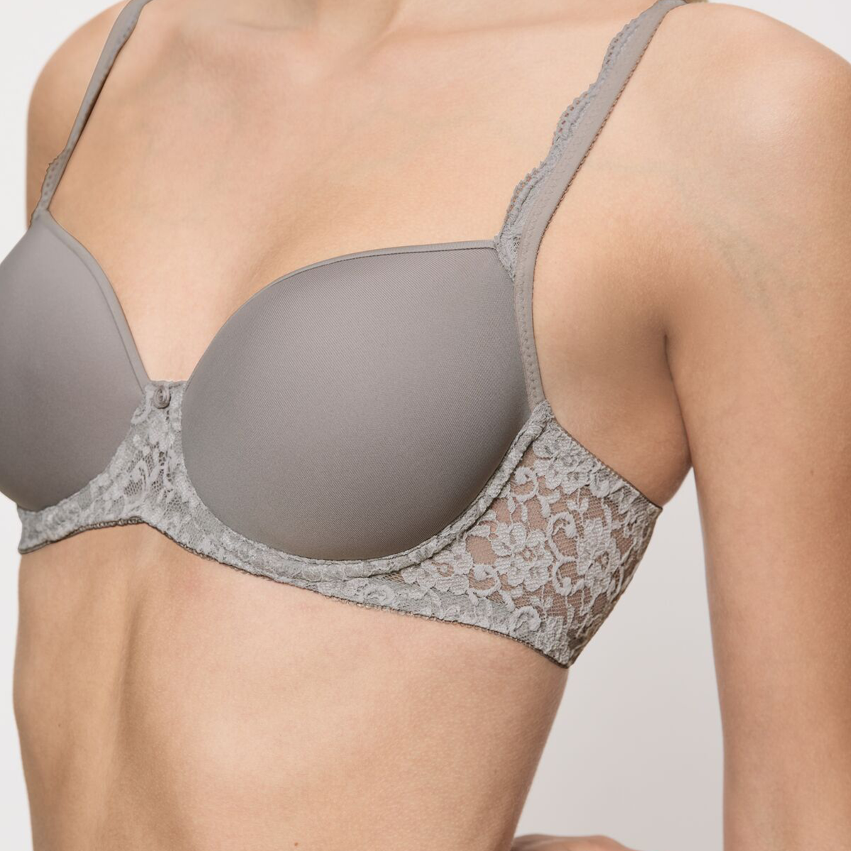 Triumph Amourette WP BH med bøjle, grå - 10214770 - 7816 - Silent Grey