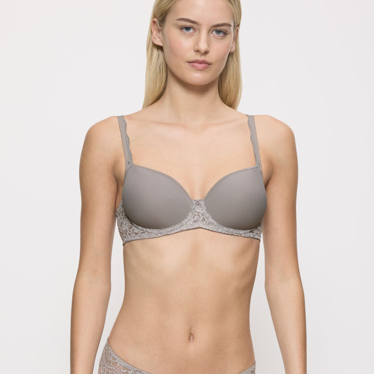 Triumph Amourette WP BH med bøjle, grå - 10214770 - 7816 - Silent Grey