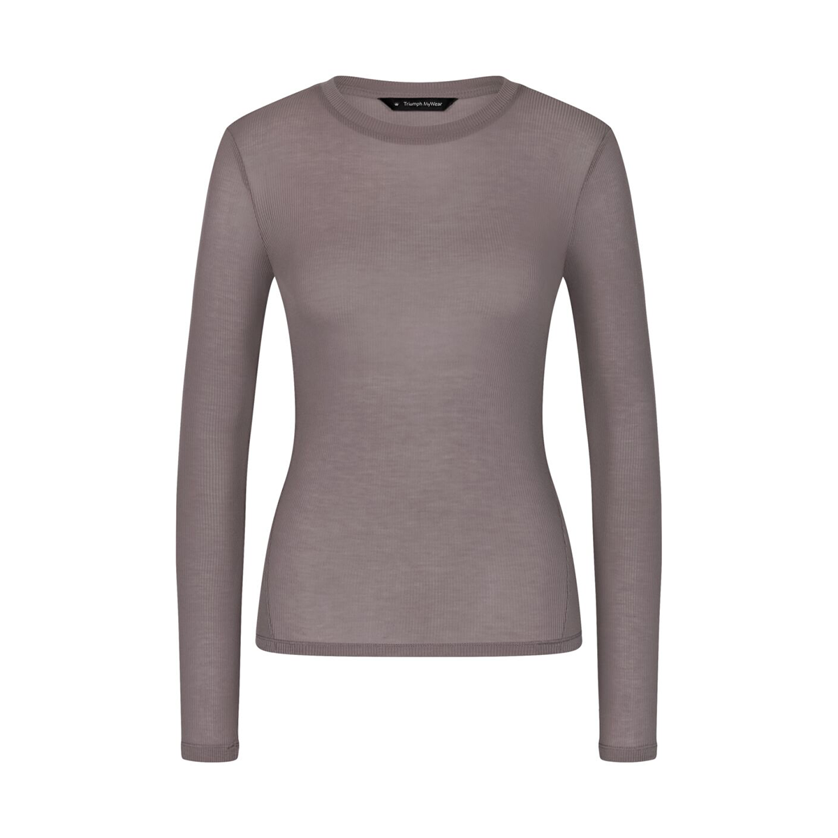 Triumph Beauty Layers top, grå - 10221062 - 3091 - Pigeon Grey