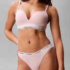 Calvin Klein Icon Logo g-streng, lyserød - 000QD5043E - 8Z6 - Cradle Pink