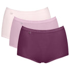 Sloggi Basic H 3-pak maxi trusse, multi - 10146326 - V013 - Multiple Colours