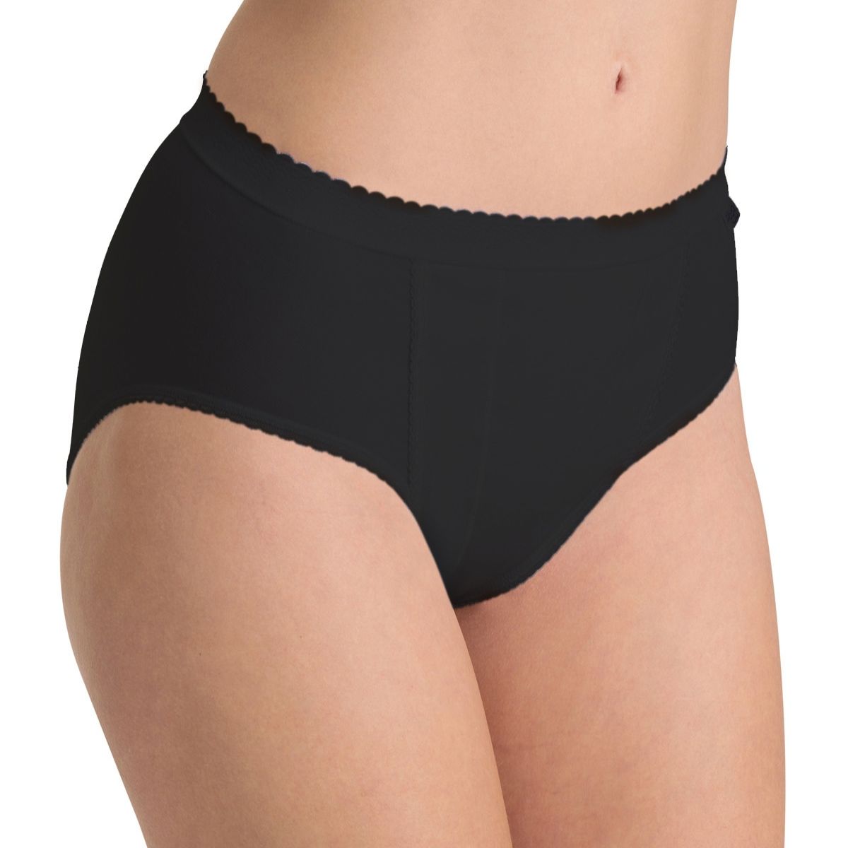 Sloggi Control 2-pak tai trusse, sort - 10107162 - 0004 - Black