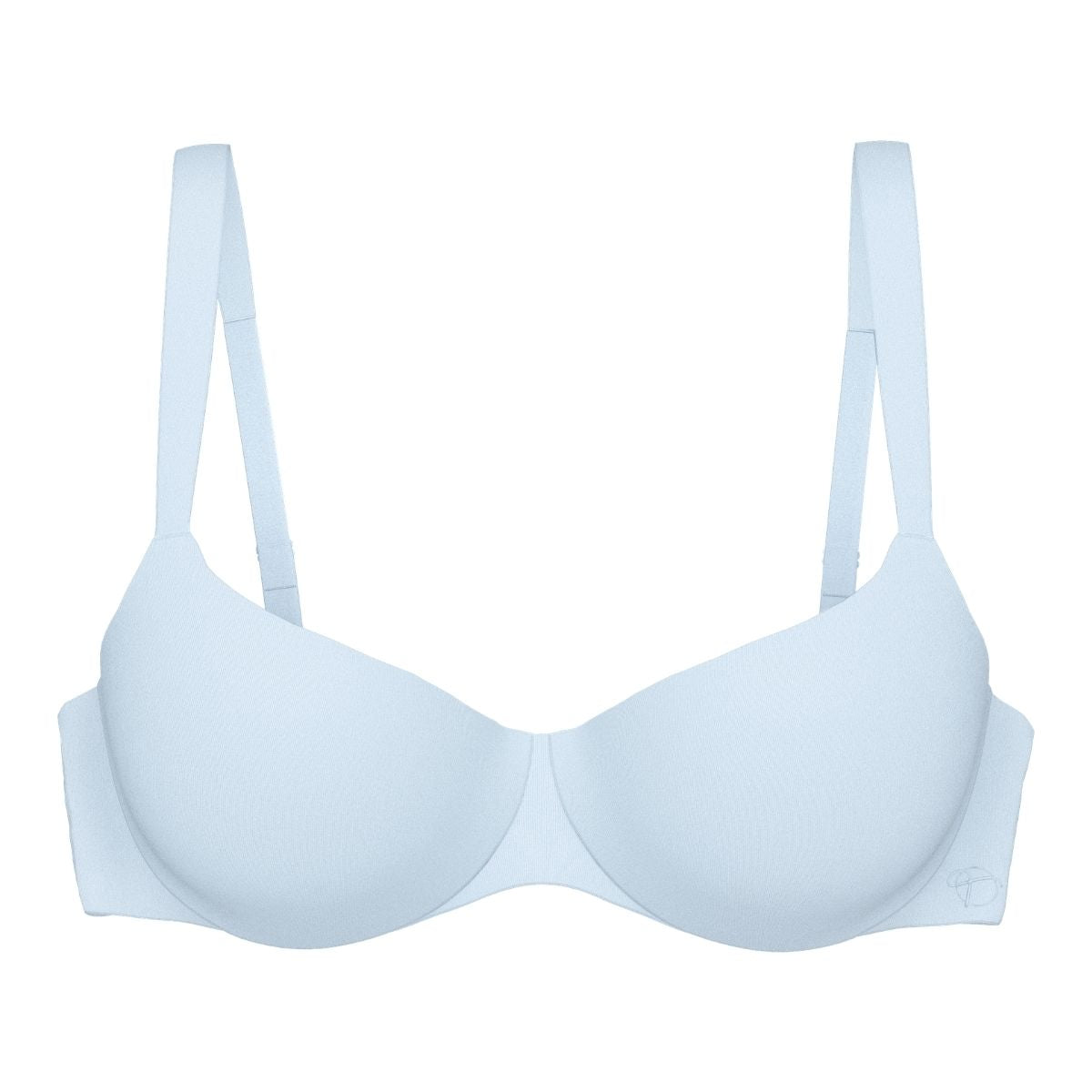 Triumph Body Make-Up Illusion balconette BH, lyseblå - 10217849 - 3654 - Light Blue