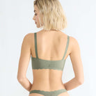Sloggi Zero Feel Bliss BH top, grøn - 10219678 - 00IQ - Moss Green Old