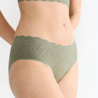 Sloggi Zero Feel Bliss hipster trusse, grøn - 10219689 - 00IQ - Moss Green Old