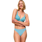 Triumph Pretty Micro g-streng, blå - 10222212 - 1780 - Silver Blue