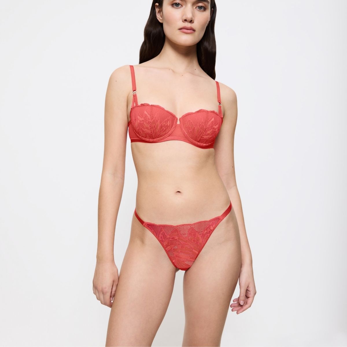 Triumph Crazy Stupid Love g-streng, koralrød - 10222353 - 1203 - Blood Orange