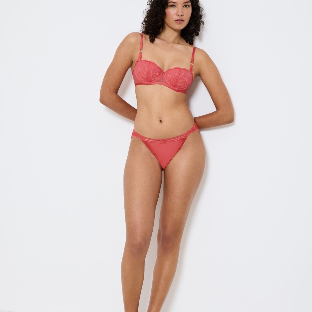 Triumph Crazy Stupid Love tai trusse, koralrød - 10222368 - 1203 - Blood Orange