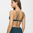 Triumph Summer Twist WHU bikini top med bøjle, blå - 10222676 - 00EN - Secret Lagoon
